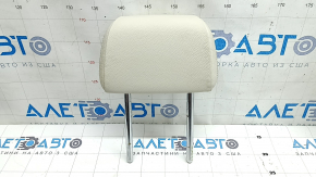 Left rear seat headrest BMW 5 G30 17-23 leather beige elfenbein-weiss