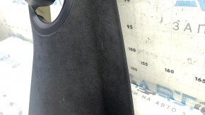 Center pillar trim, upper belt, left, BMW X7 G07 19-26 Black, scratches