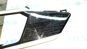 Left front panel trim BMW X7 G07 19-22 Fineline/metal wood grain, scratches, scuffed