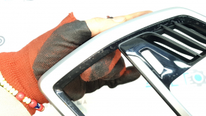 Left front panel trim BMW X7 G07 19-22 Fineline/metal wood grain, scratches, scuffed