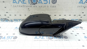 Right side mirror assembly for BMW X7 G07 19-22, 9 pins, turn signal, heating, memory, BSM, camera, Shadow-Line, black, scratches, sand