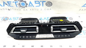 BMW X7 G07 19-22 climate control with heated seats without ventilation, for 360 cameras, button worn out