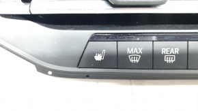 BMW X7 G07 19-22 climate control with heated seats without ventilation, for 360 cameras, button worn out