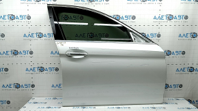 BMW 5 G30 17-23 Keyless Front Right Door Assembly, Handle with Chrome Molding, White A96