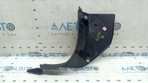 BMW X7 G07 19-26 Black, right lower front pillar trim, scratches