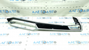 BMW X7 G07 19-22 right front panel trim, Fineline/metal wood, with backlight, scratches