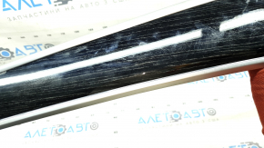 BMW X7 G07 19-22 right front panel trim, Fineline/metal wood, with backlight, scratches