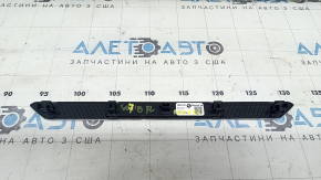 Front left door sill insert for BMW X7 G07 19-26, chrome with backlight, M-Sport, scratches, nicks