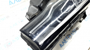 BMW X7 G07 19-22 LED right front headlight assembly with bracket and seal, sand, minor scratches
