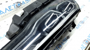 BMW X7 G07 19-22 LED right front headlight assembly with bracket and seal, sand, minor scratches