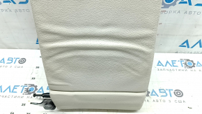 Rear seat backrest center BMW 5 G30 17-23 leather beige elfenbein-weiss, Sport line, wrinkled, needs cleaning