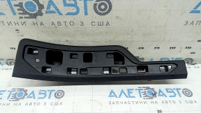 Rear right door sill trim for BMW X7 G07 19-26 Black for 6 seats, bumper