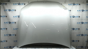 Bare hood BMW 5 G30 17-23 aluminum, white A96, bumpers