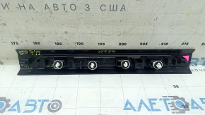 Front right door sill trim for BMW X7 G07 19-26 Black, scratches