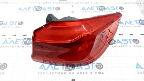 BMW 5 G30 right outer fender light scratches 17-20