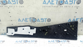 BMW X7 G07 19-26 Anthrazit center console trim, side lower rear right, 6-seater, broken mount