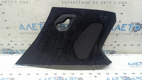 Rear left rear pillar trim for BMW X7 G07 19-26 Schwarz under the speaker, with plug, scratches