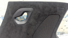 Rear left rear pillar trim for BMW X7 G07 19-26 Schwarz under the speaker, with plug, scratches