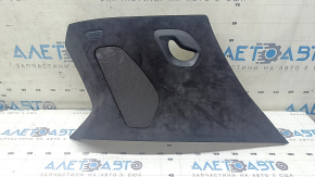 Rear right rear pillar trim for BMW X7 G07 19-26 Schwarz under the speaker, with plug, scratches