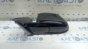 Left side mirror assembly for BMW X7 G07 19-22, turn signal, heating, memory, auto-dimming, BSM, camera, Shadow-Line, 9 pins, black, sand