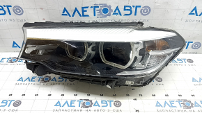 BMW 5 G30 17-20 LED Corona Rings S524A Left Front Headlight Assembly with Mounting, Polishable