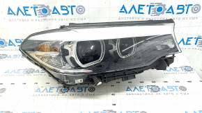 BMW 5 G30 17-20 LED Corona Rings S524A Right Front Headlight Assembly with Mounting, Polishable