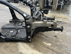 Jeep Cherokee KL 19-23 front right quarter panel on the body, black, painted