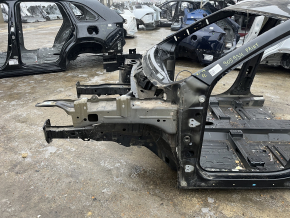 Jeep Cherokee KL 19-23 front left quarter panel on the body, black, painted