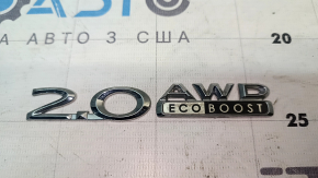Lincoln MKZ 2.0 AWD ECO BOOST Trunk Lid Emblem 13-16