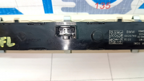 Driver's seat memory control panel, front left door, BMW 5 G30 17-23, light beige trim