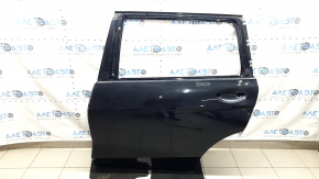 Bare rear left door of BMW X7 G07 19-26 white A96, dent, bumps, paint chips