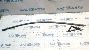 Upper front right door molding Mazda 6 14-17 chrome, scratches, broken fastener, peeled fastener
