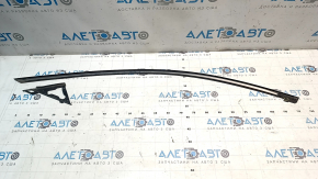 Upper front right door molding Mazda 6 14-17 chrome, scratches, broken fastener, peeled fastener