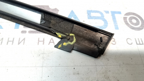 Upper front right door molding Mazda 6 14-17 chrome, scratches, broken fastener, peeled fastener