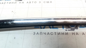 Upper front right door molding Mazda 6 14-17 chrome, scratches, broken fastener, peeled fastener