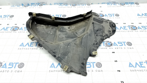 Front right fender liner, lower part, BMW 5 G30 17-23, tears