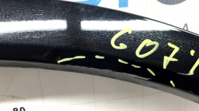 Front left fender arch trim BMW X7 G07 19-22 black, scratches, filed down