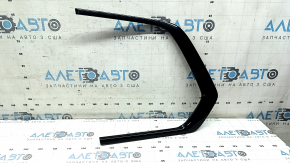 Left rear window molding for BMW X7 G07 19-26, gloss black, scratches
