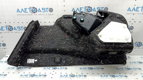 Left arch trim for BMW 5 G30 17-23, black, under the first aid kit, scratches on the trim