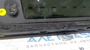 Rear right window, blind glass, BMW X7 G07 19-26, tinted, seal cut