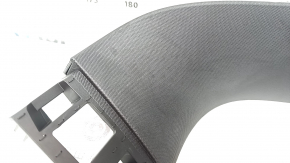 Left rear upper door trim BMW X7 G07 19-26 Black, scratches, broken guide