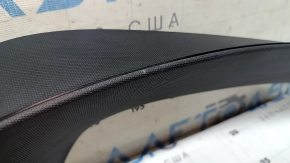Left rear upper door trim BMW X7 G07 19-26 Black, scratches, broken guide