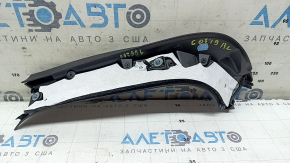 Left rear upper door trim BMW X7 G07 19-26 Black, scratches, broken guide