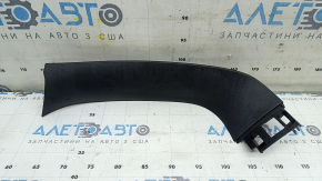 BMW X7 G07 19-26 Black upper rear door trim, right, scratches, broken guide