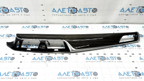 BMW 5 G30 17-23 Fineline Ridge wood trim panel, right, with backlight