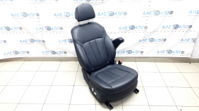 BMW X7 G07 19-22 2nd row right seat with airbag, electric, heated for 6 seats, Vernasca leather, Schwarz