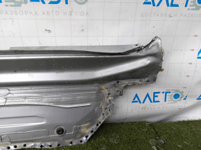Rear panel Audi A4 B8 08-16 sedan 3 parts, on the body, silver