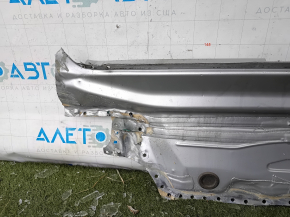 Rear panel Audi A4 B8 08-16 sedan 3 parts, on the body, silver
