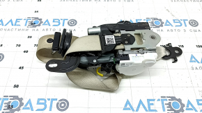 Driver's seat belt BMW 5 G30 17-23 Elfenbein-Weiss, dry-cleanable