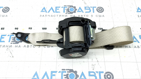 Rear right seat belt with squib for BMW 5 G30 17-23 Elfenbein-Weiss, for cleaning